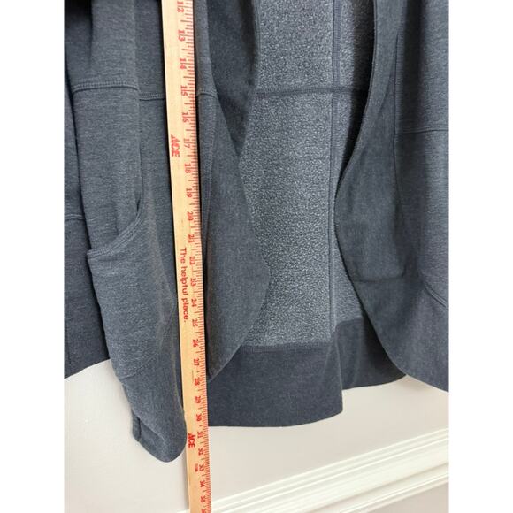 Eddie Bauer Loungewear Capsule Minimalist Camp Fleece Open Cardigan Sweater L - Picture 14 of 14